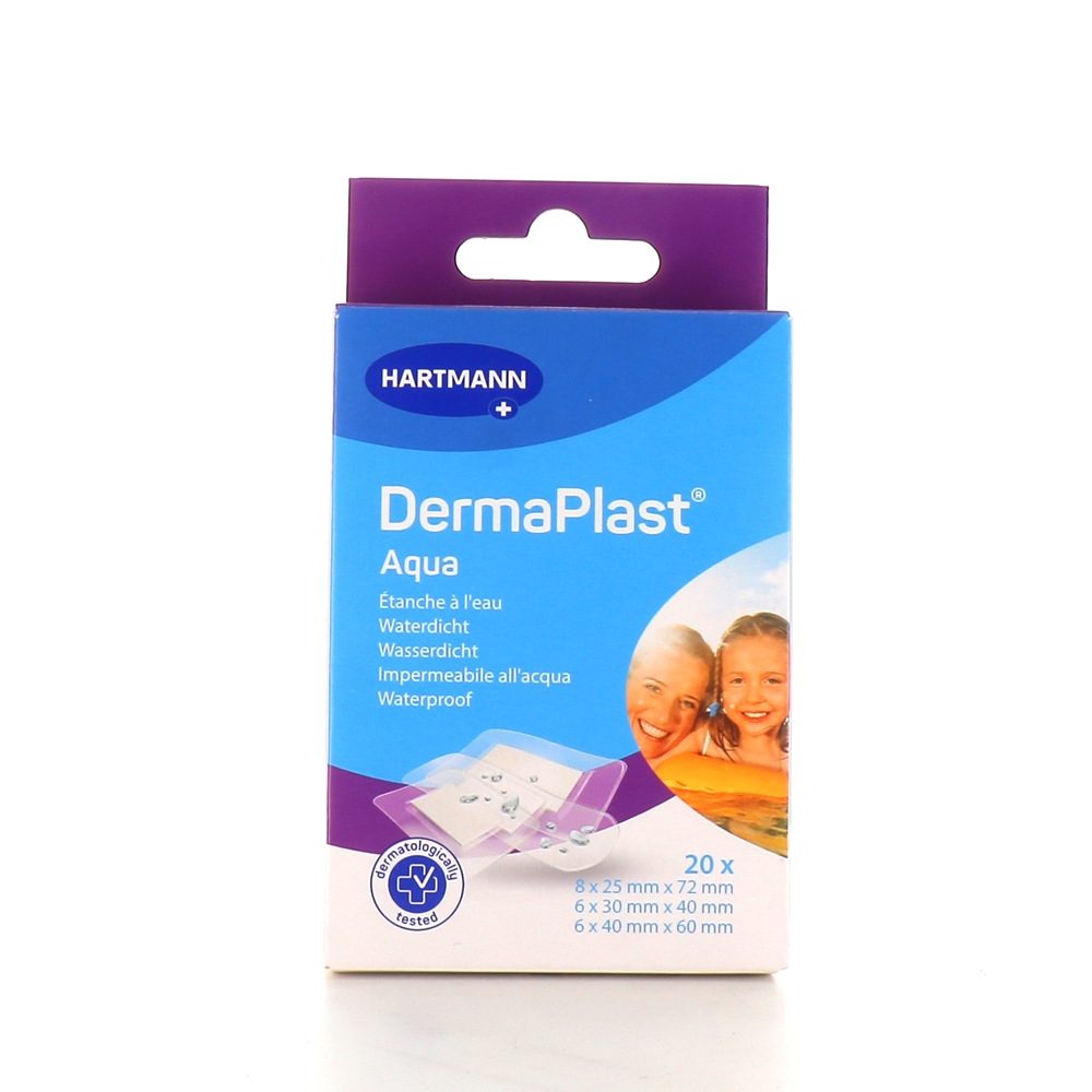 DERMAPLAST AQUA Pansement imperméable